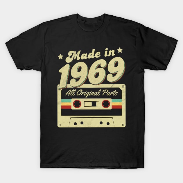 Made in 1969 T-Shirt by Cooldruck